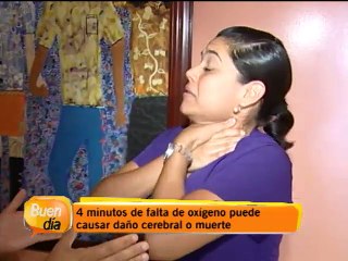 Aprenda a tratar los atragantamientos en niños y adultos mayores.