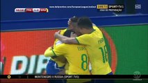 Neymar 1:2 | France - Brazil 26.03.2015 HD