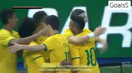 Neymar Goal France 1 - 2 Brazil Friendly Match 26-3-2015