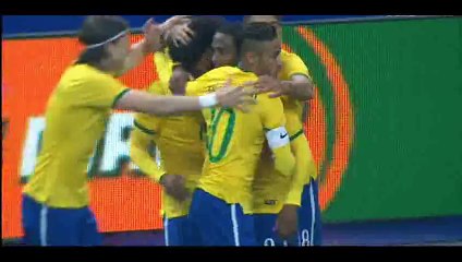 France 1-2 Brazil - Goal Neymar - 26-03-2015 Friendly Match