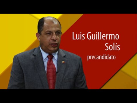 Precandidatos del PAC, siete respuestas: Luis Guillermo Solís