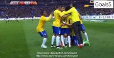 Luiz Gustavo Goal France 1 - 3 Brazil Friendly Match 26-3-2015