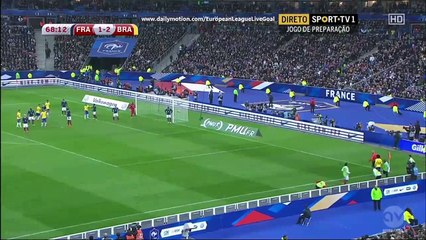 Luiz Gustavo 1:3 | France - Brazil 26.03.2015 HD