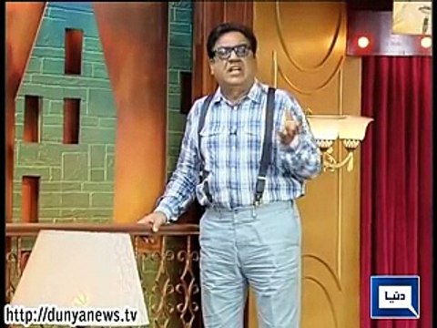 Azizi As Pervaiz Rasheed In Hasb e Haal – 26th March 2015 On Dunya News