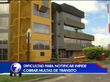 Dificultad para notificar le impide al Cosevi cobrar multas de tránsito