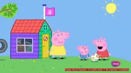 Peppa Pig en Español - El cerdito bebe ᴴᴰ ★ Capitulos Completos