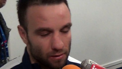 Réaction de Mathieu VALBUENA en zone mixte après France-Brésil (1-3)