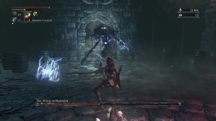 Bloodborne: Witch of Hemwick Boss Fight
