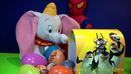 12 Surprise Eggs TMNT Mickey Mouse Cars 2 Batman Joker Donald Duck and Frozen!