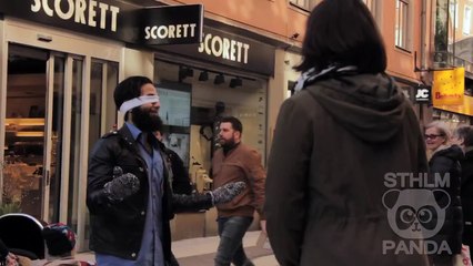 Blind Muslim Trust Experiment In Europe Watch Reaction Of People