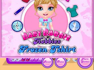 Frozen Baby Barbie Hobbies Tshirt