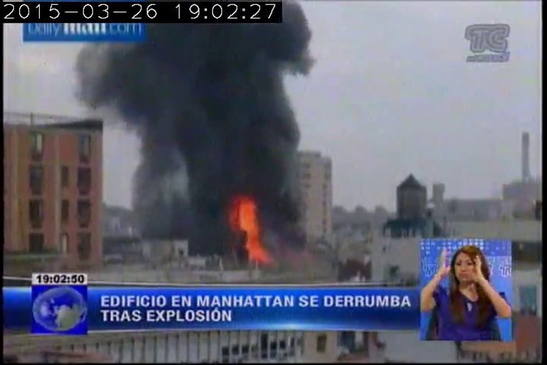 Explosion en NuevaYork