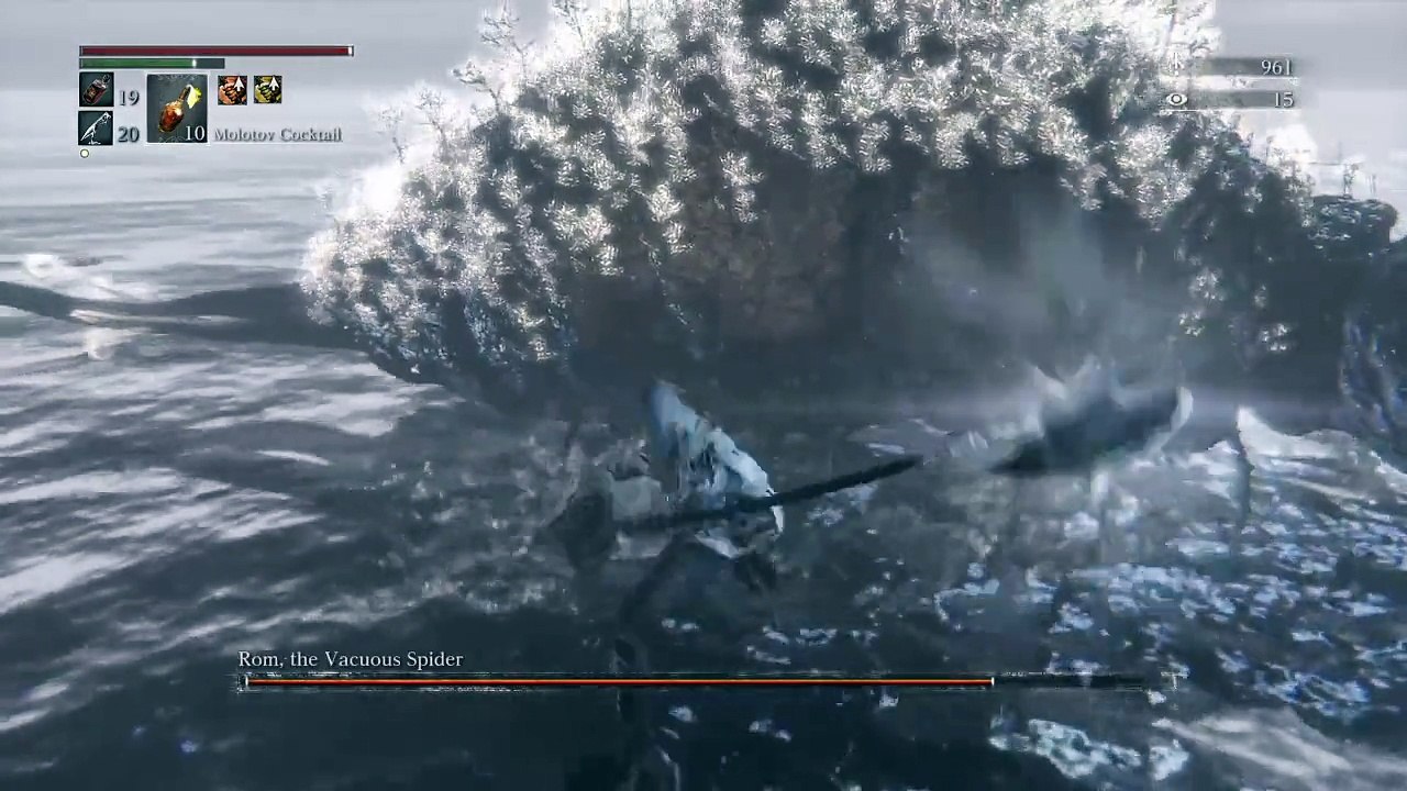 Bloodborne Boss Fight - Vavuous Spider