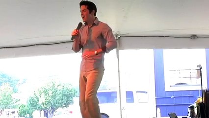 Dean Z sings ROCK A HULA at Elvis Week 2008 video
