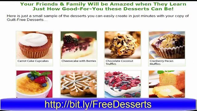 guilt free desserts cookbookand diabetic friendly desserts recipes 2015