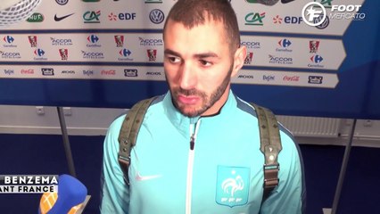 Benzema fier d'avoir été capitaine des Bleus