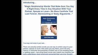Magic Relationship Words -