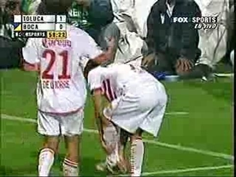 Toluca 2-0 Boca Juniors. Libertadores
