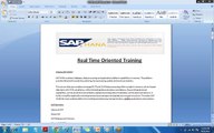 SAP HANA Online Training and Placement - SAP HANA DEMO SESSION - Crescent IT Solutions