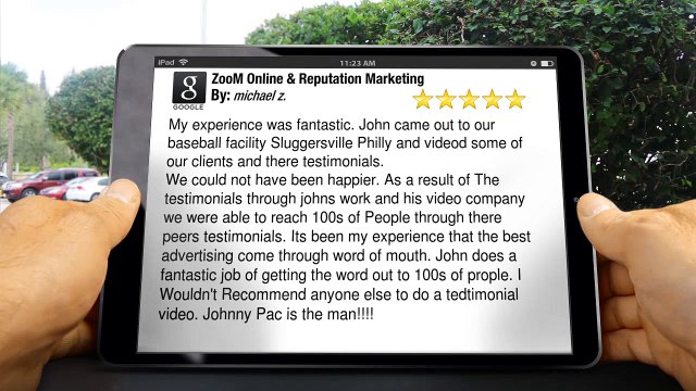 ZooM Online & Reputation Marketing Great Five Star Review by michael z.