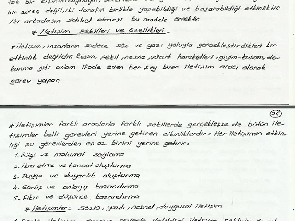 İLH2010 07.Ünite ErolBalcı -DİN EĞİTİMİ VE DİN HİZMETLERİNDE REHBERLİK Ders Özeti İletişim Kavramı ve Modelleri