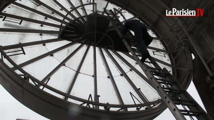 L'horloge géante de la gare de Cergy-Saint-Christophe révisée