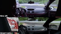 Project CARS Vs Real Life - Renault Megane RS @ Nordschleife - Comparison