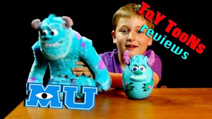 Monsters, Inc. Sulley Egg Surprise! Huevos Sorpresa!