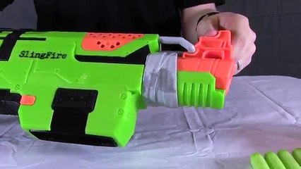 Nerf Zombie Strike SlingFire Blaster Guide