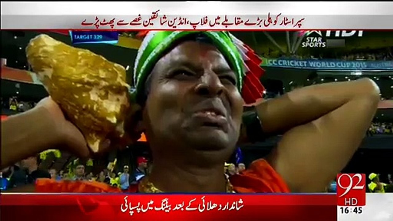 Indian Cricket Fans Broke Their Tv Sets And Burn Players Pictures On Lost Against Australia - Video Dailymotion on VideosOnline