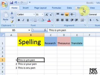 Lesson # 81 The Spelling (Microsoft Office Excel 2007_ 2010 Tutorial)