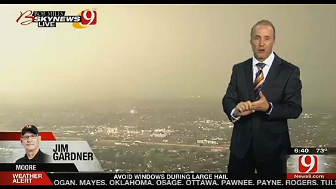 Triple Tornade filmée à Moore, Oklahoma