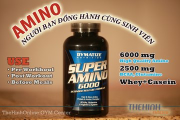 Super Amino 6000 - Sát thủ thể hình thầm lặng dành cho sinh viên trước và sau tập