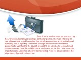 Advantages of payroll outsourcing works