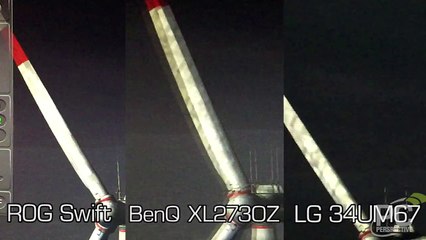 FreeSync vs G-Sync Ghosting Comparison