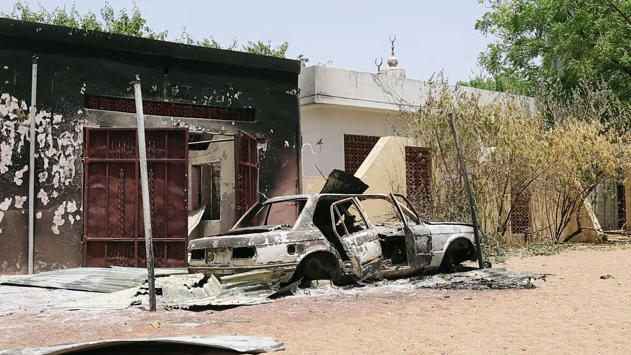 Rare footage shows Nigerian town liberated from Boko Haram