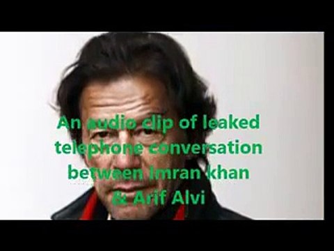 Imran Khan Conversation With Arif Alvi During Dharna