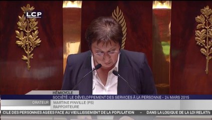 TRAVAUX ASSEMBLEE 14E LEGISLATURE : Débat sur le rapport d'informationsur l'évaluation du développementdes services à la personne.