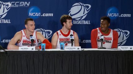 Le moment embarrassant de Nigel Hayes en conférence de presse