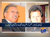 Imran Khan-Arif Alvi telephonic conversation on PTV attack-27 Mar 2015