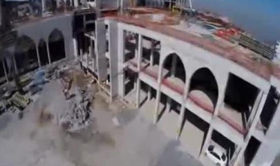 Yüzde 75'i Tamamlanan Çamlıca Camii'nin Havadan Görüntüleri