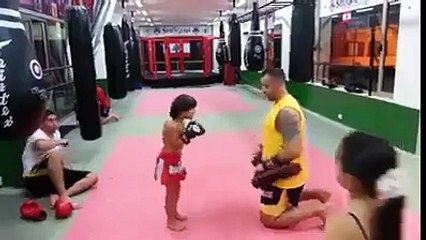 Very Small Boy has a Unbelievable skills in fighting