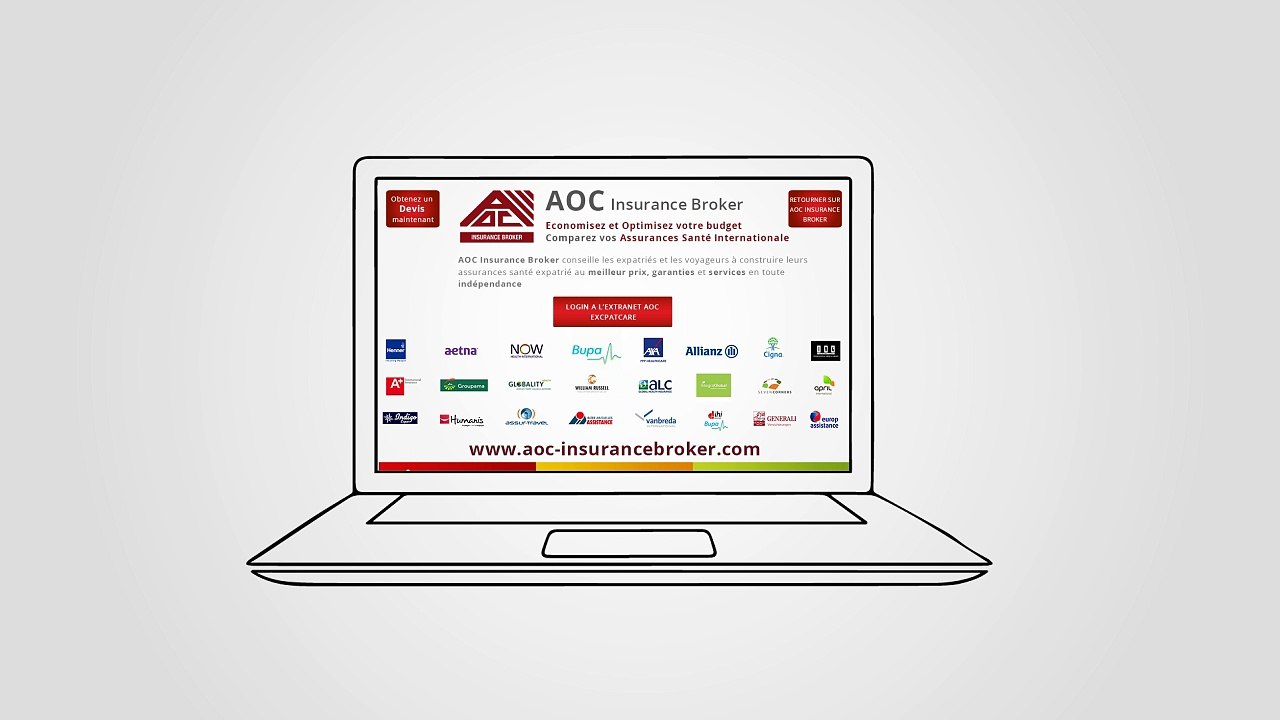 Le Comparateur AOC Insurance Broker - Comparez votre assurance santé expatrié & voyage à l’étranger