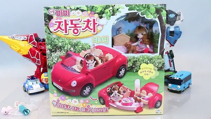 리틀미미 자동차 겨울왕국 인형 타요 폴리 뽀로로 카봇 또봇 장난감 Frozen Elsa Princess Doll cars Toy Игрушки おもちゃ