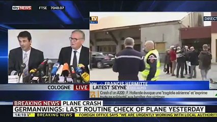 Alps Plane Crash: 'Unclear' Whether Emergency Call Was Made