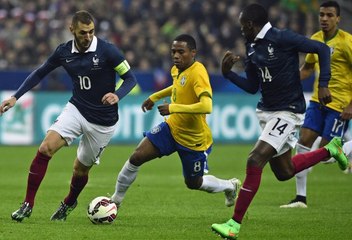 France-Brésil (France-Brasil) : 1-3, buts et résumé