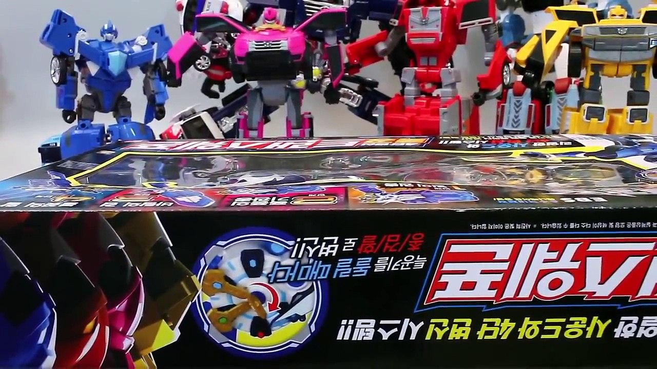 미니특공대 최강전사 트랜스웨폰 변신 타요 카봇 또봇 폴리 뽀로로 장난감 Robot Car transformers Toys трансформеры робот Игрушки