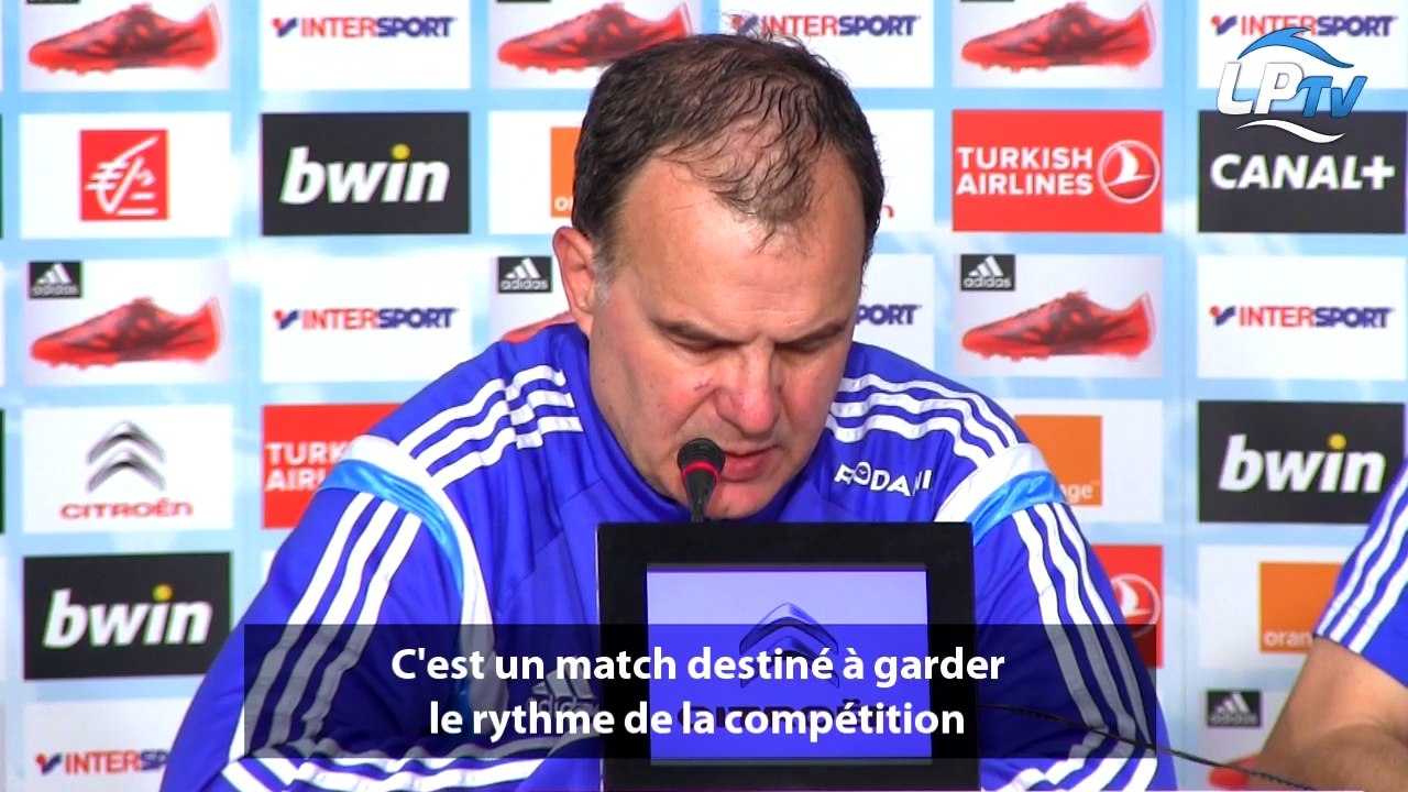 Bielsa sur le match amical Nîmes-OM