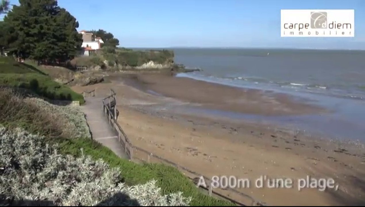 La Plaine-sur-Mer (44) - Vente maison contemporaine avec jardin sans vis-à-vis. A 800m de la 1ère plage.