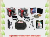 Opteka HD2 Pro Digital Accessory Kit for Panasonic SDR-H200 SDR-H18 VDR-D310 VDR-D230 VDR-D220